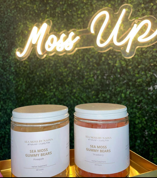 PREORDER: Sea Moss Gummy Bears-Gut, Skin & Immunity in Every Bite!